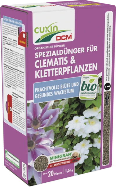 CUXIN DCM Spezialdünger für Clematis & Kletterpflanzen thumbnail