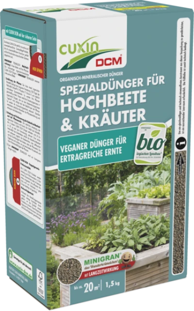 CUXIN DCM Spezialdünger für Hochbeete & Kräuter thumbnail