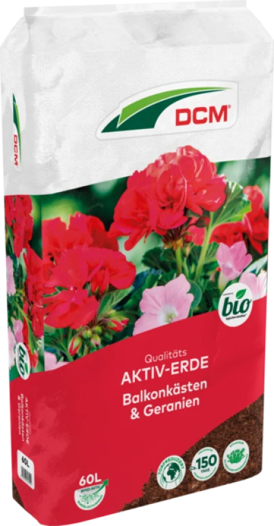 DCM AKTIV-ERDE BALKONKÄSTEN & GERANIEN thumbnail