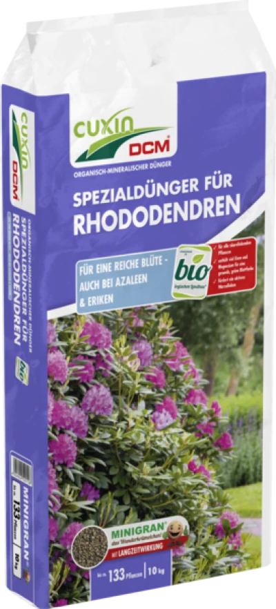 CUXIN DCM Spezialdünger für Rhododendren, Azaleen, Eriken thumbnail
