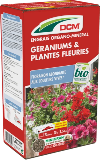 Engrais Géraniums & Plantes fleuries DCM thumbnail