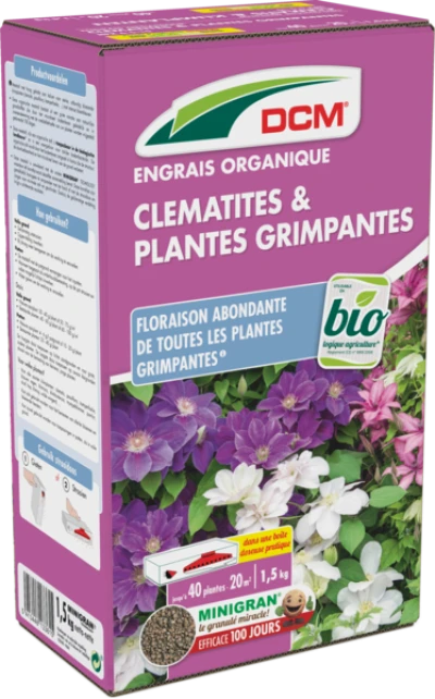 Engrais Clématites & Plantes grimpantes DCM thumbnail