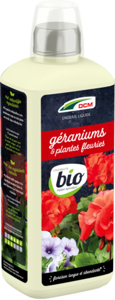 Engrais Liquide Géraniums & Plantes Fleuries DCM thumbnail