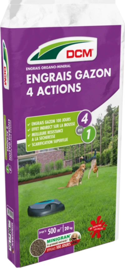 Engrais Gazon 4 Actions thumbnail