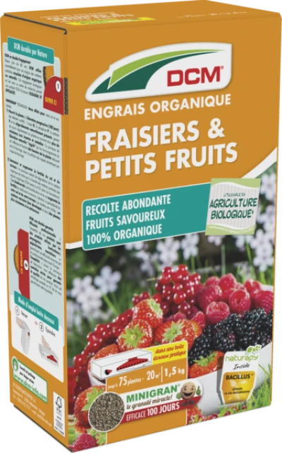 Engrais Fraisiers, Fruits & Petits fruits DCM thumbnail