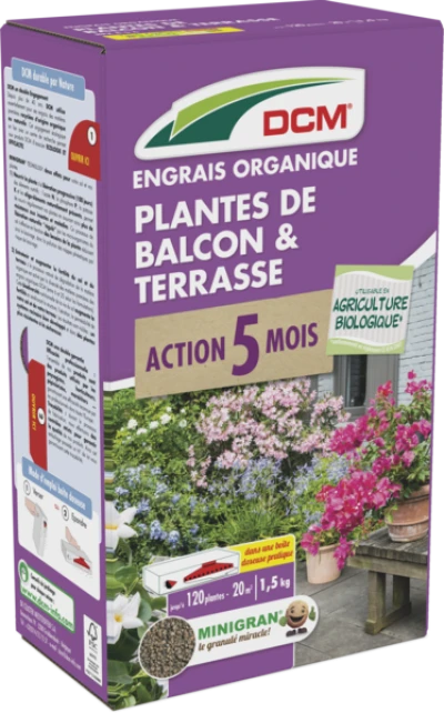 Engrais Plantes de Balcon & Terrasse DCM thumbnail